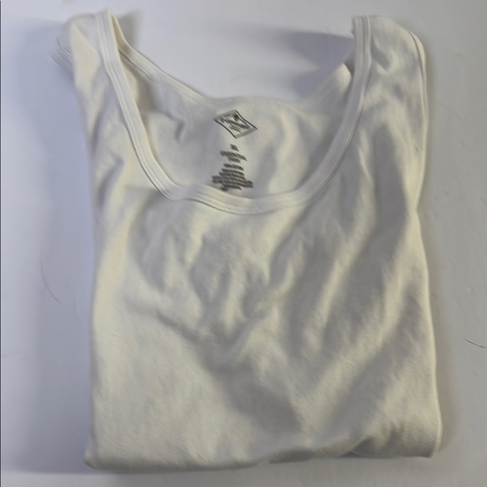 St. John's Bay Cream Tank Top